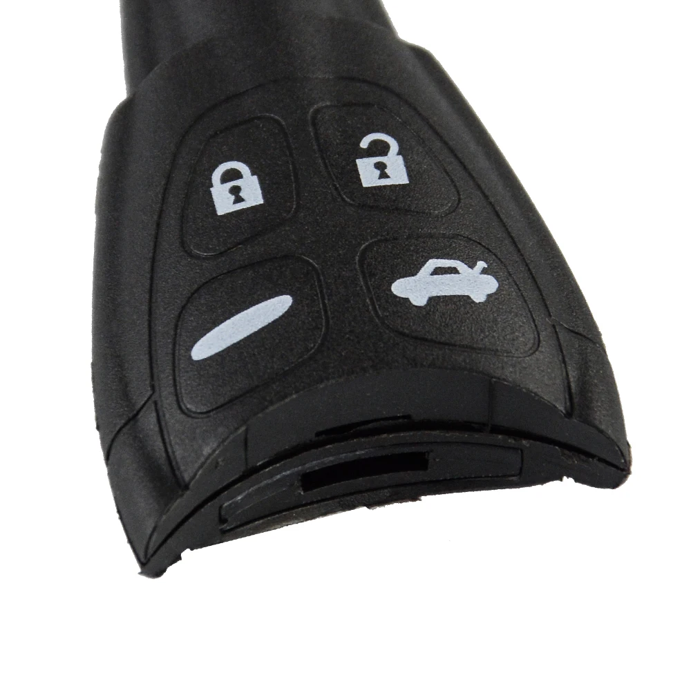 Чехол для автомобиля OkeyTech smart Key Shell для SAAB 93 95 9-3 9-5 WF мягкая резиновая Кнопка без ключа 4 кнопки дистанционного ключа