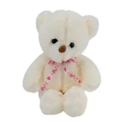Романтическая 40 см Красочные Glow светодиодные плюшевые Игрушечные лошадки плюшевый медведь кукла Пледы Подушки Детские СИД игрушечного