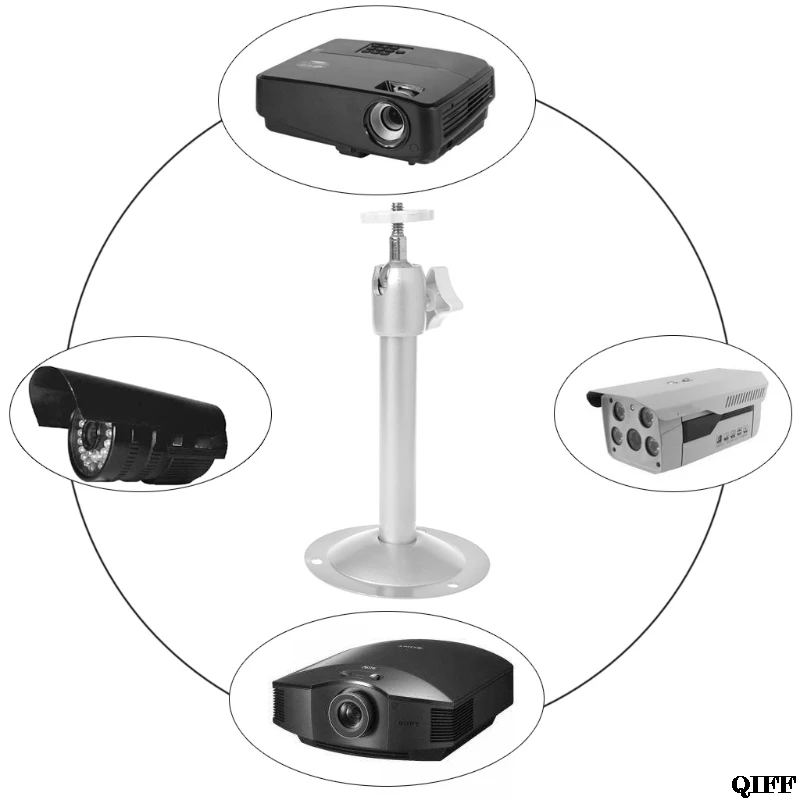 Прямая поставка и 360 градусов Регулируемый проектор потолочный кронштейн Настенный проектор металлический кронштейн APR28