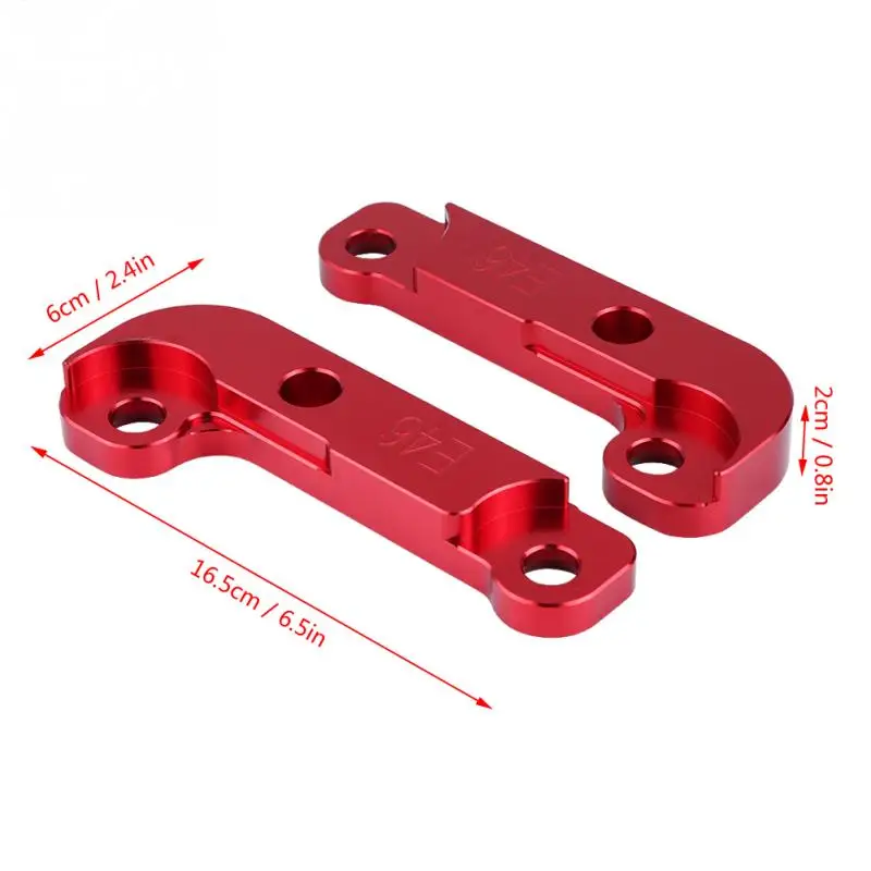 Алюминиевый Мощность настройки смещения замок набор адаптеров для увеличения угол поворота 25 для BWM E46 M3 Авто Запчасти для авто, Новое поступление - Цвет: Красный