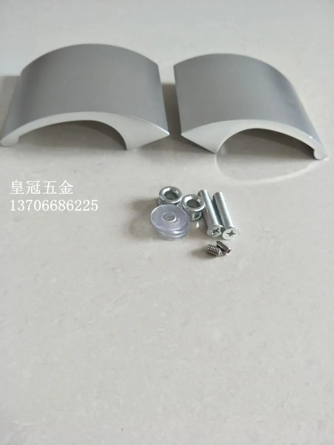 Modern European door handle, 8009 solid aluminium alloy handle, office