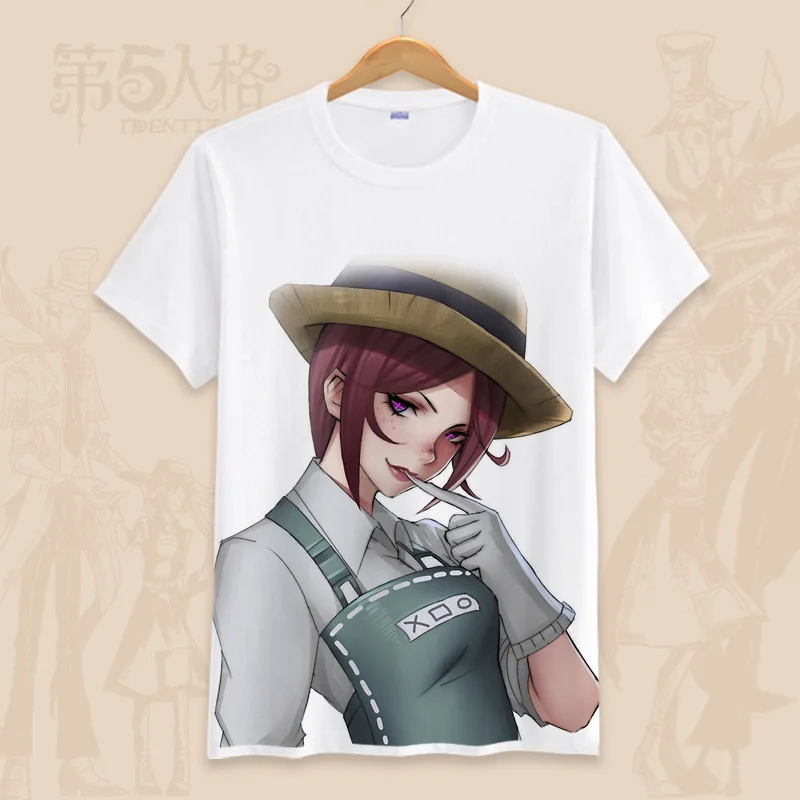 Identity V T Shirt Multi style Short Sleeve Shirts for Women Men Summer
