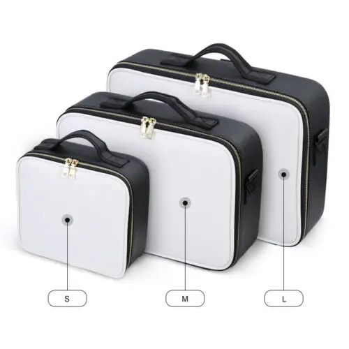 NEW Professional Beauty Box Make Up Rose Vanity Case Cosmetic Nail Jewelry Case Cosmetic Bags Girls Travelling Handbags
