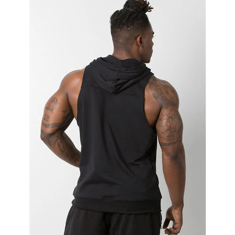 Tank Top Men Stringer Workout Vest gym (14)