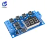 DC 12V 24V Dual MOS LED Digital Time Delay Relay Trigger Cycle Timer Delay Switch Circuit Board Timing Control Module 4 Switch ► Photo 3/6