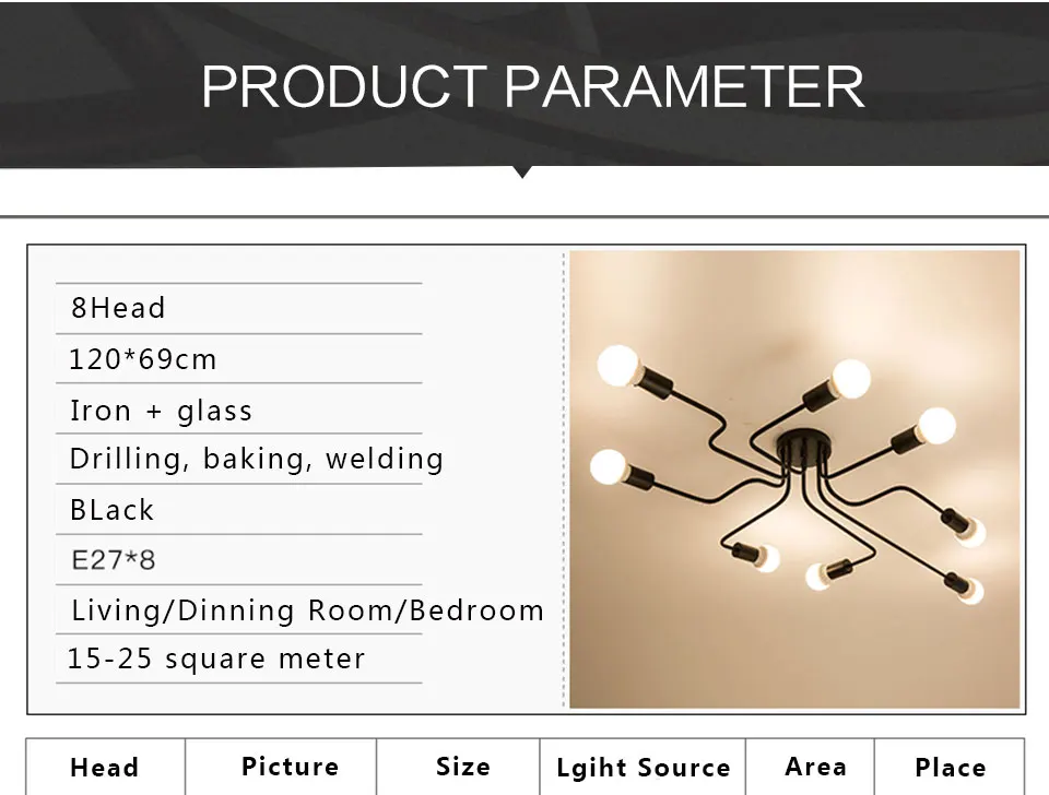 Винтажный подвесной светильник, современный промышленный светодиодный подвесной светильник для кухни, спальни, столовой, подвесной светильник E27, лампа для кофейни