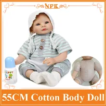 Silicone reborn baby boy doll toys for girl, lifelike reborn babies play house toy kids child birthday gift girl brinquedods