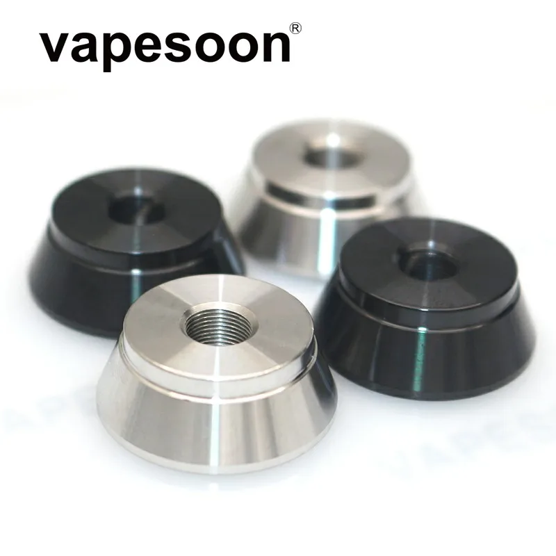 

25pcs Metal e-Cigarette Holder Stand Display Base 510 Thread for RDA & RBA Tank Atomizer Fit Melo 3 TFV4 Mini IJUST S etc