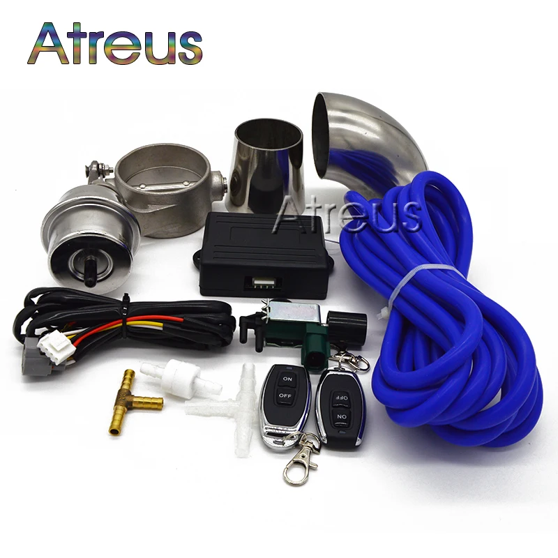 1Set Car font b Exhaust b font Control Valve Set With Vacuum Actuator CUTOUT font b