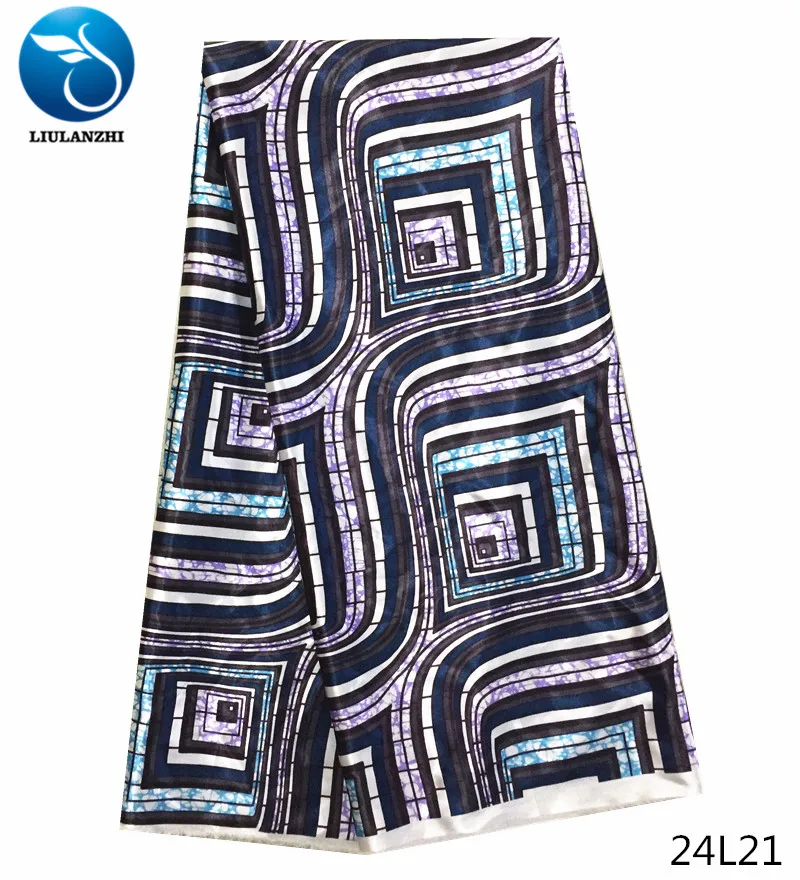 Buy LIULANZHI nigerian satin fabric high quality