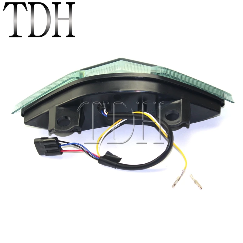 3 цвета хвост светильник s светодиодный стоп-сигнала поворота тормозной сигнал светильник интегрированной для Kawasaki Z1000SX Z1000 ниндзя 1000 Versys 650 10-17