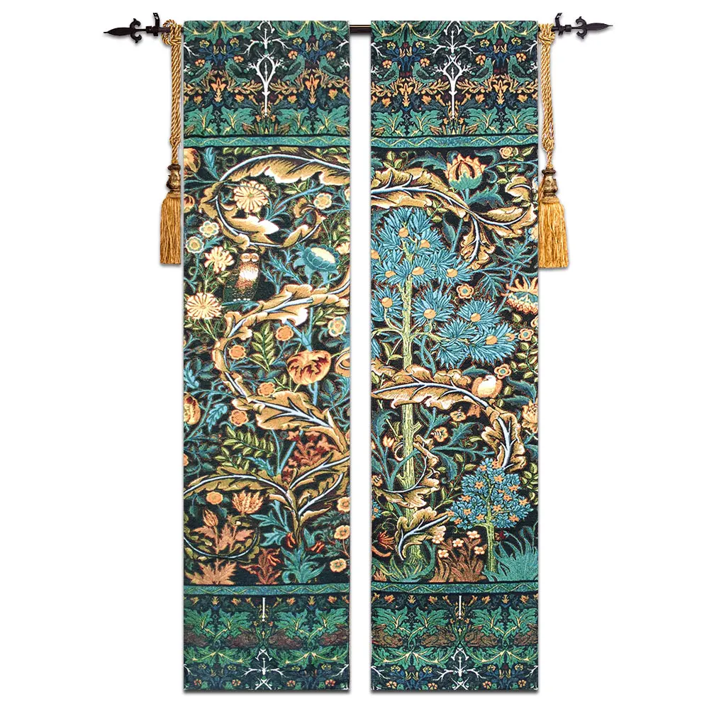 2pcs/Lot Tree of Life Tapestry High end Cotton Art Belgium Tapestry Wall Hanging Tapestries Wall