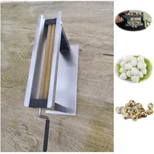 Нержавеющая сталь ручная машина для очистки Перепелиных яиц от кожуры машина Яйцо Пилинг машина высокая эффективность рука встряхнуть Huller Шеллер инструменты