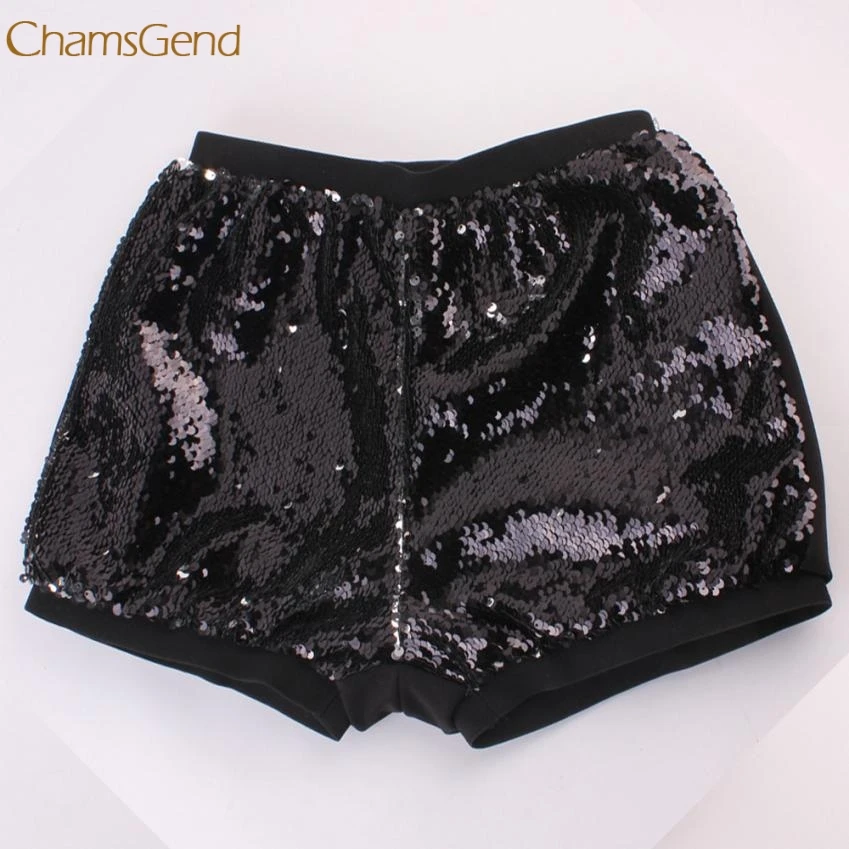 black sequin shorts plus size