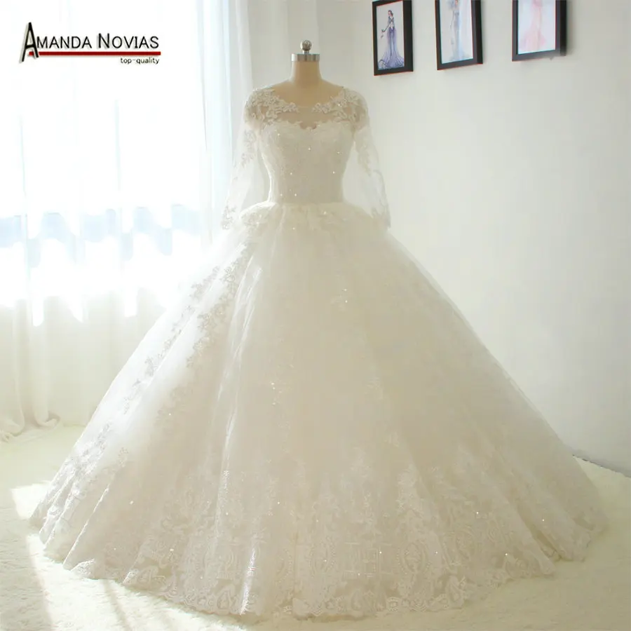 wedding dress no train