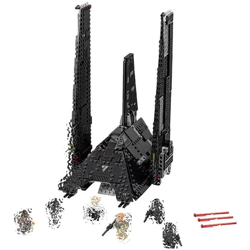 

brand 05049 Star Series Wars Krennic's Imperial Shuttle Model Building Blocks education toys for Kids gifts Compatible With Lego