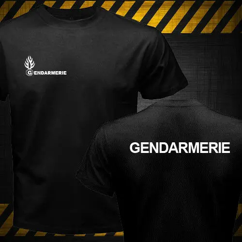 

2019 Cool Double Side France Police Gendarmerie Psig Gign Counter Terrorist Special Forces T-Shirt Unisex Tee