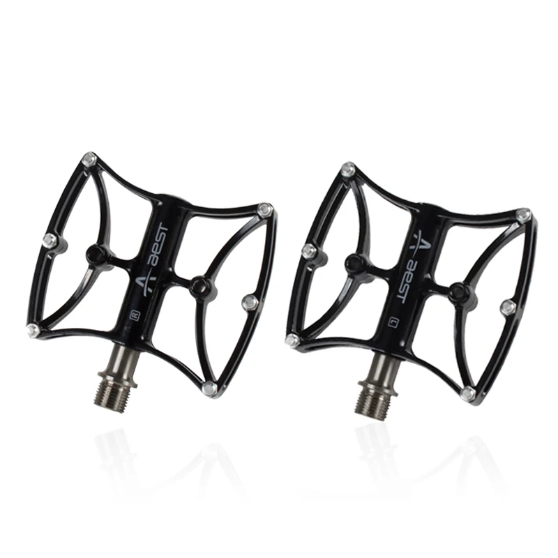 AEST mtb велосипедные педали сверхлегкие bmx титановый подшипник ось педаль 9/16