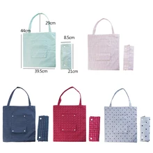 Горячая Складные сумки для покупок креативная Экологическая сумка для хранения многоразовые складные продуктовые водонепроницаемая сумка для праздника