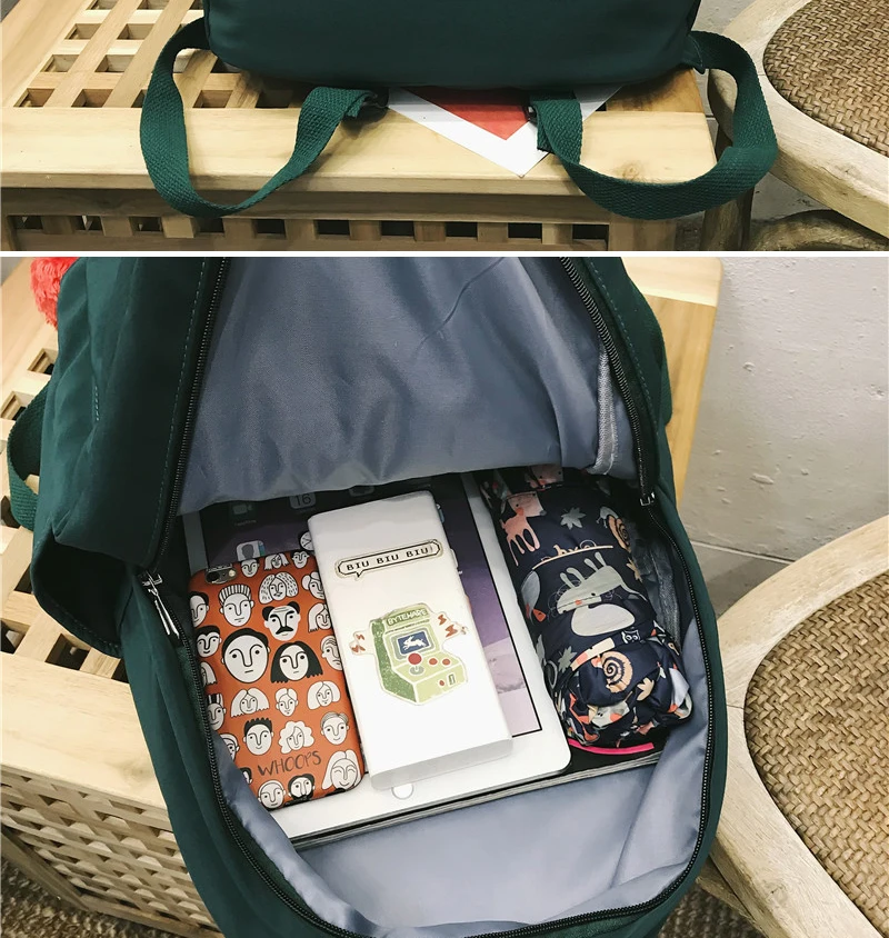 DCIMOR Классический дизайн водонепроницаемый нейлоновый женский рюкзак женский школьный рюкзак школьные сумки для девочек Дорожная сумка рюкзак Mochila
