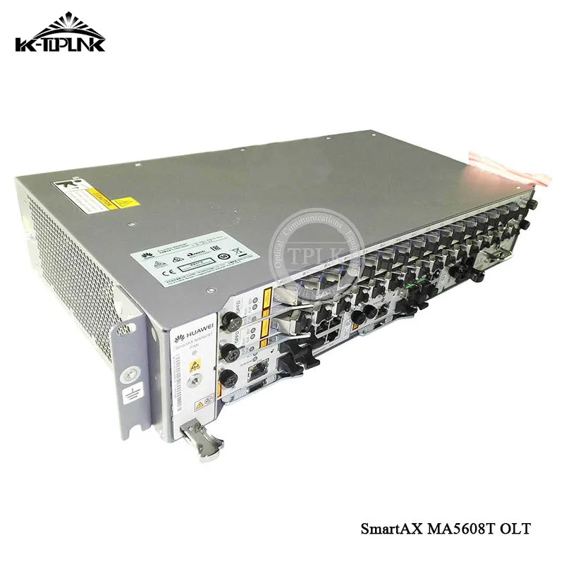 

Wholesale price Hua wei OLT GPON MA5608T AC, 1 * MPWD Power Line Optical Terminal, 1*1G MUCD control board 8 or 16 ports board
