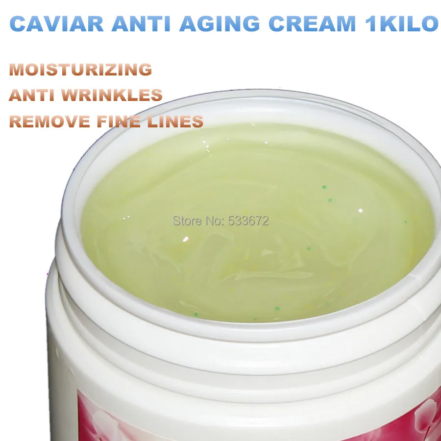 

Caviar Cream Anti-wrinkle 1000g Lines Wrinkle Moisturizing Whitening Hospital Equipment Skin Care Products 1 Kilo