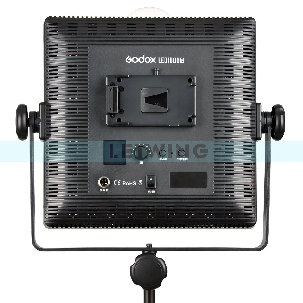 US $352.35 Godox LED1000W Studio Video Light Lamp For Camera Camcorder Wireless Remote White Version 5600K