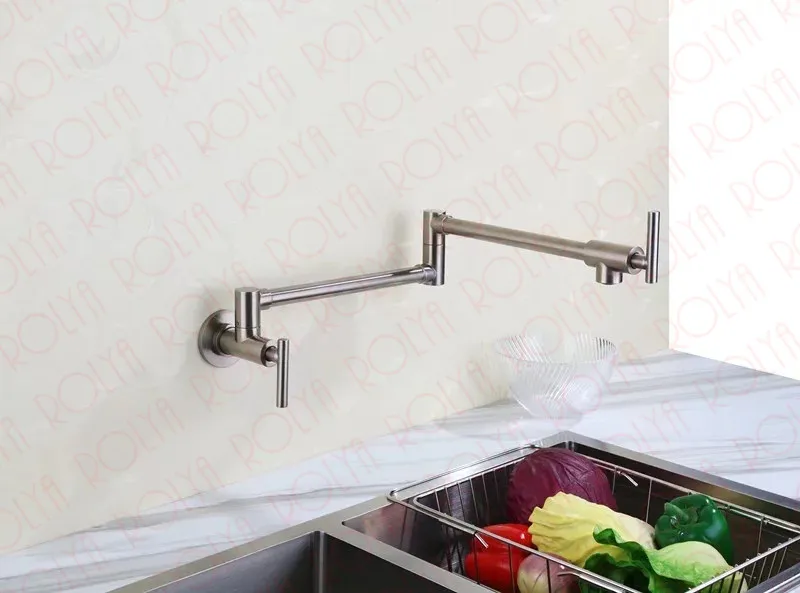 Wall-Mount-Pot-Filler-Kitchen-Faucet-2016-Wholesale-High-Quality-Brass-Extendable-Sink-Mixer-Tap (5)