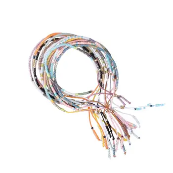 

C.QUANCHI 10PCS Miyuki Beads Charm Bracelets Adjustable Handmade Friendship Bracelets 2020 New