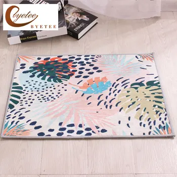 

Byetee Entrance Door Carpet Kitchen Mat PVC Area Rug Floormats For Bathroom Easy Cleaning 3 Sizes Doormats Toilet Tapete Rug