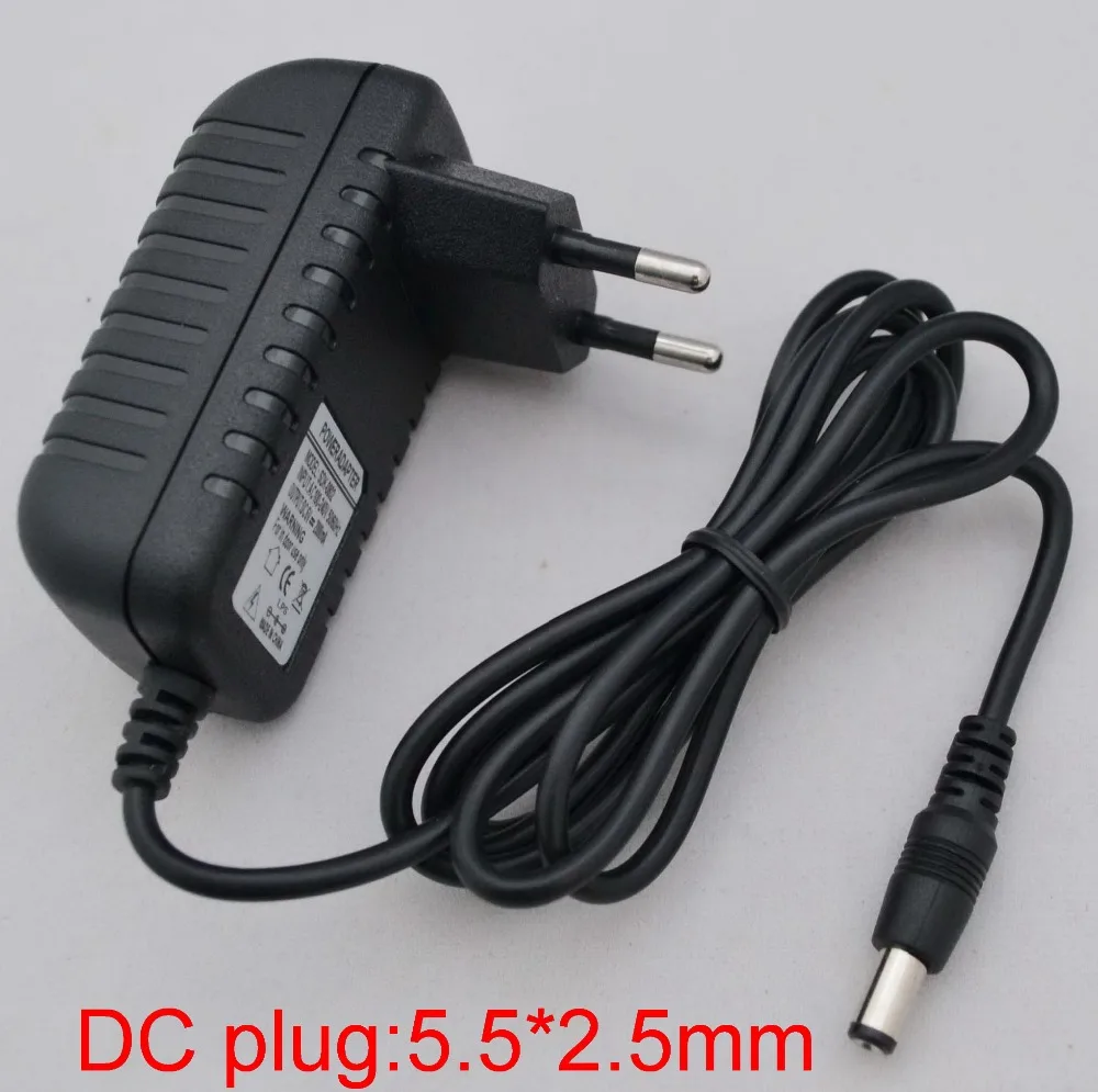 

1PCS High quality AC 100V-240V Converter IC power Adapter DC 9V 1.3A 1300mA Power Supply EU Plug DC 5.5mm x 2.5mm New