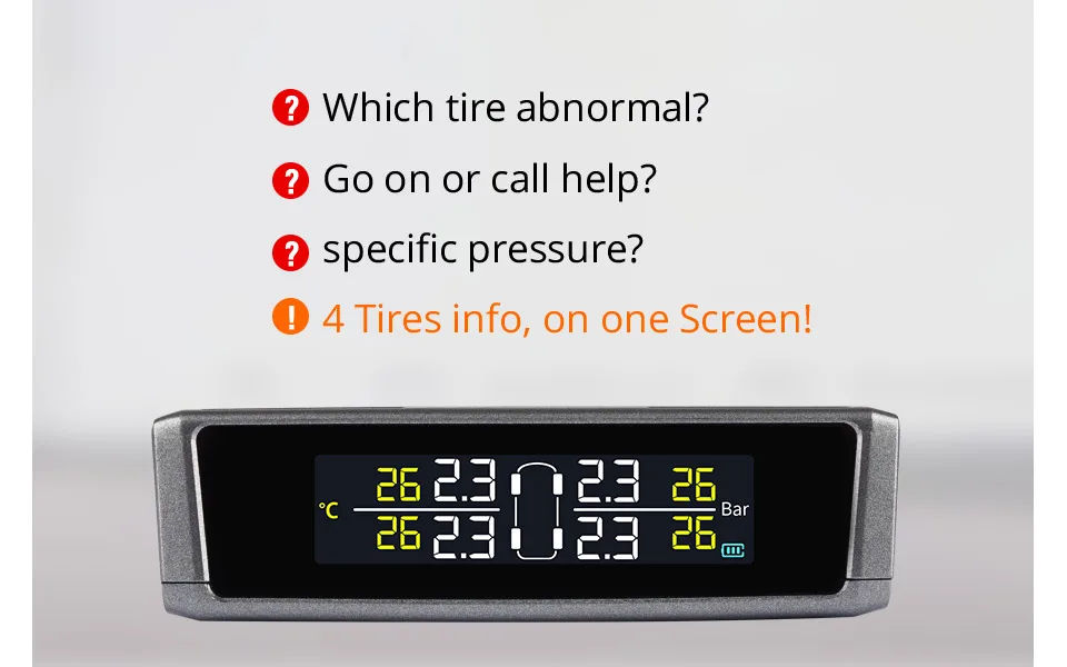 4 T3 Car TPMS