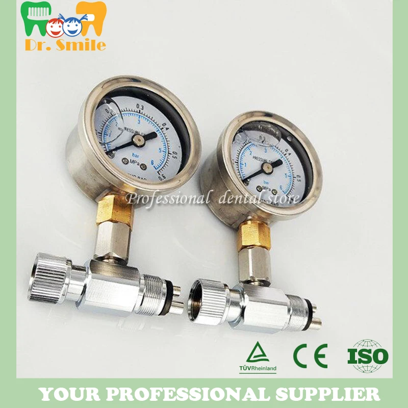 Dental Handpiece Air Pressure Detector Dental Pressure Meterin Teeth