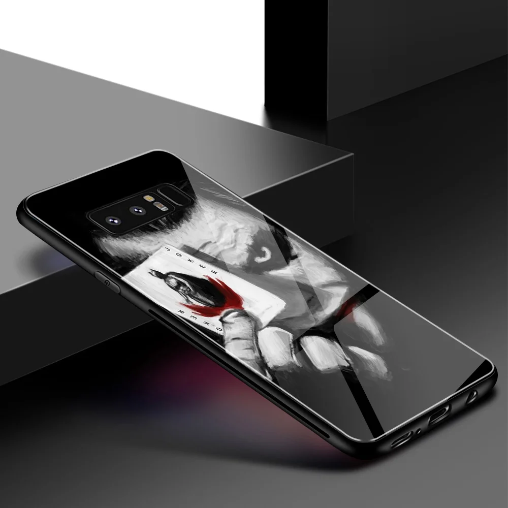 Чехол Finder для samsung S9, чехол Joker, жесткая задняя крышка, стеклянный чехол для samsung Galaxy Note 8, 9, 10 plus, S8, S9 Plus, S10 plus, S10 Lite - Цвет: 02556