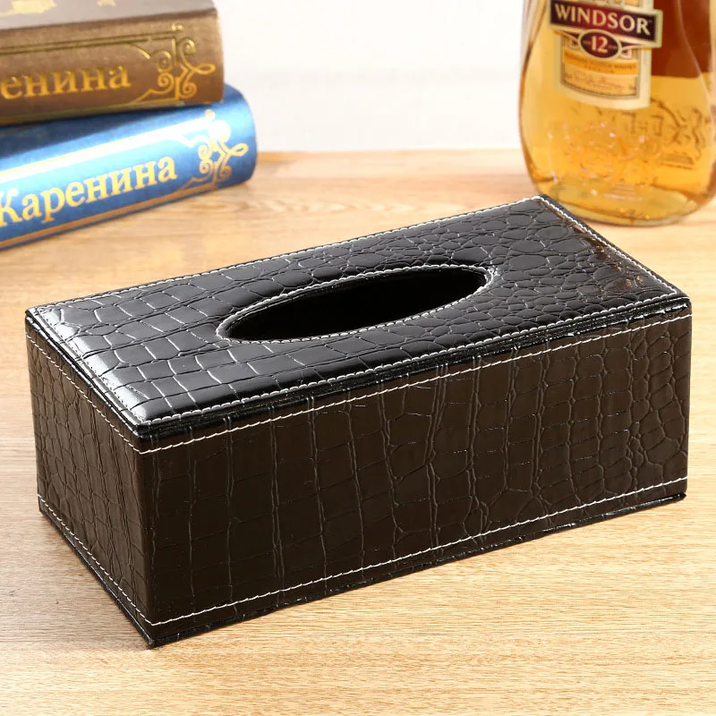 Элегантный Кожаный чехол домашняя тканевая коробка изогнутой формы Tissue Box Салфетки контейнер для полотенец Держатель салфеток автомобиля Применение