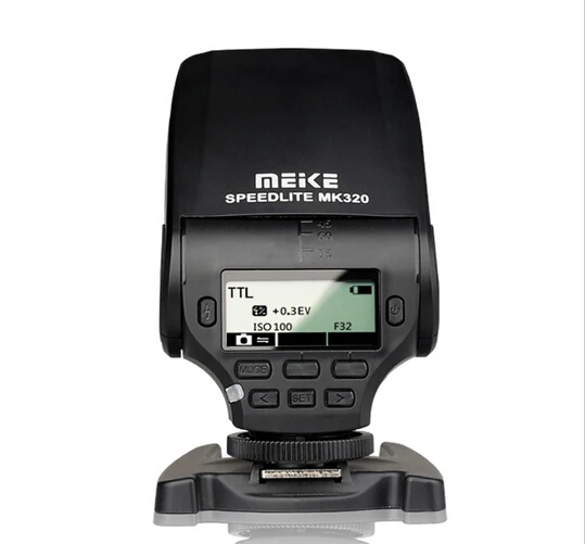 Mini Flash Speedlite MK-320C for Canon EOS 5D Mark II III 6D 7D II 60D 70D 600D 700D T3i T2 Hot Shoe DSLR Camera