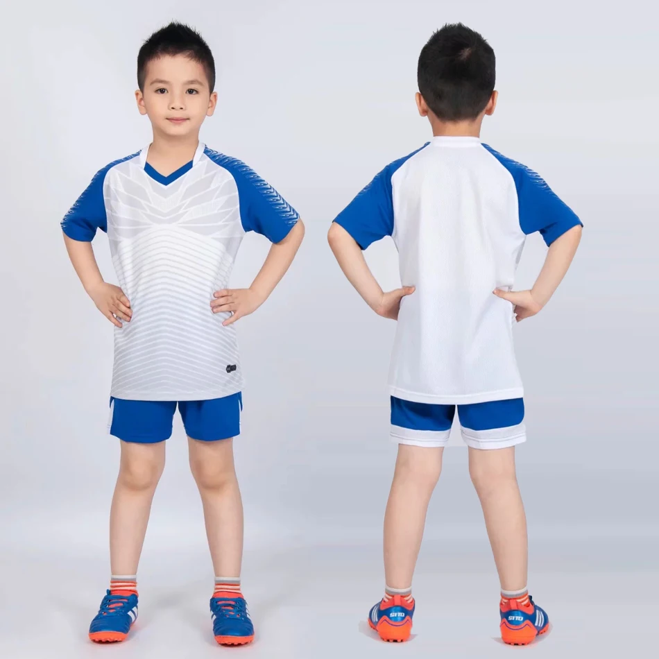 Детские футбольные майки для мальчиков и девочек, детские футбольные наборы на заказ, футбольные наборы спортивных костюмов для мальчиков, Футбольная форма, одежда
