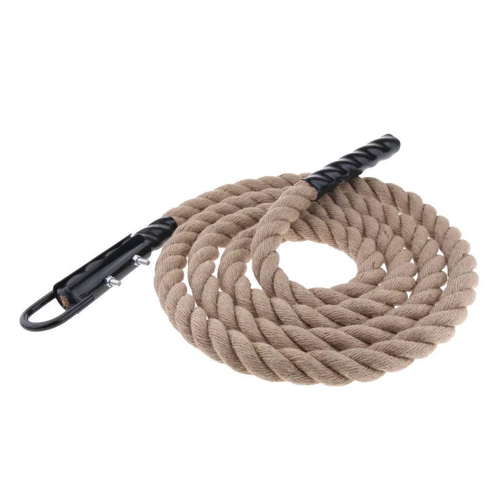38mm Workout Fitness Training Climbing Rope Outdoors Indoors Anti-skidding Made of Premium Natural Jute