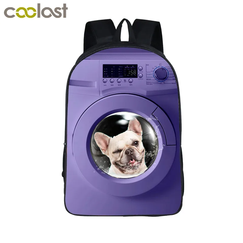 3D Dog Backpacks for Teenagers funny Boys Backpack School Bags cute