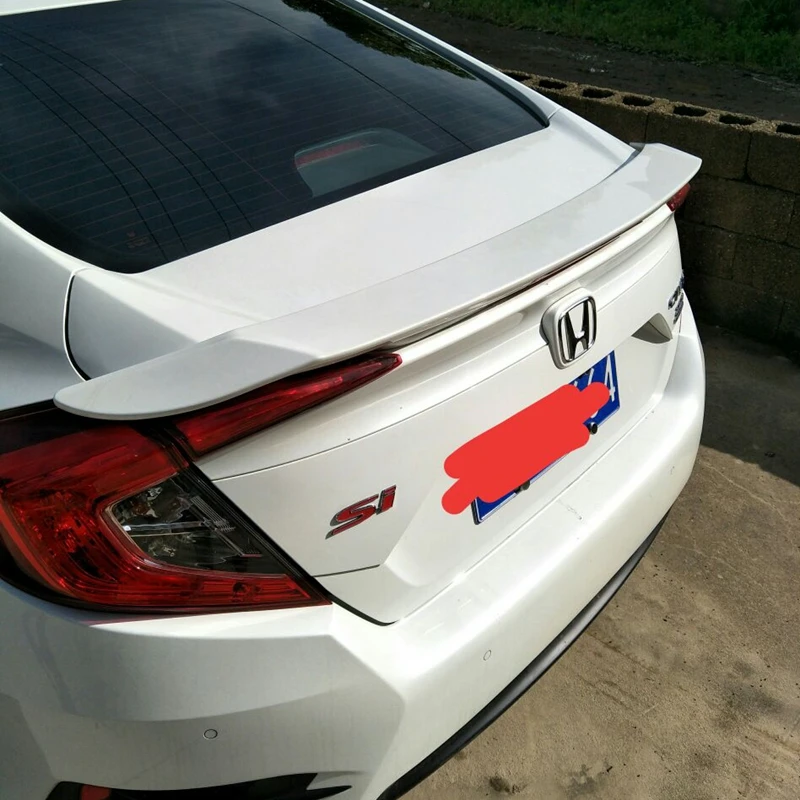 Задний спойлер для автомобиля 16 Civic задний материал без цвета Honda Thailand RS 2016|spoilers for