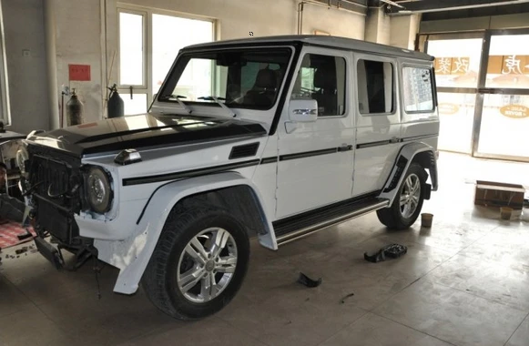 G CLASS W463 G63 WD стиль ковш капота для G350 G400 G500 G63 G65 крышка капота FRP капота