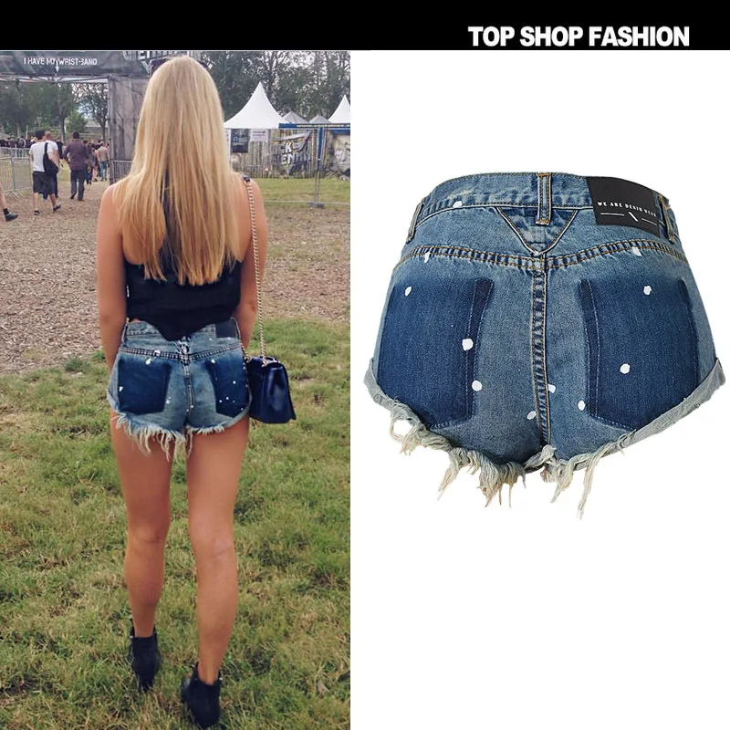 Azul De Denim 2018 Jeans Mujer Especial Para Hotpants Coreana Bermudas Harajuku Pantalones Verano Ropa Mujeres Moda Las aqdxEgw44O