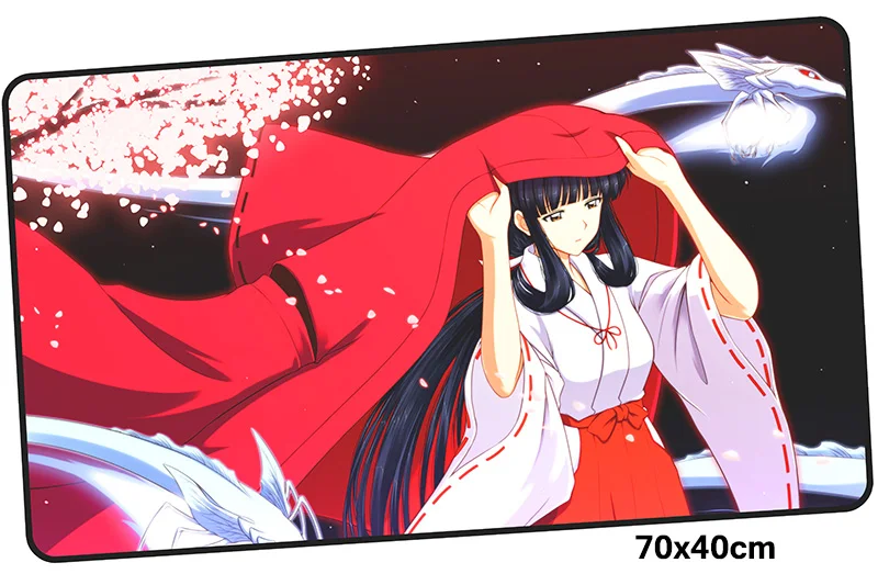 Inuyasha pad мышь computador игровая мышь pad 700x400X2 мм padmouse большой красочный Коврик Для Мыши Эргономичный гаджет офисные настольные коврики - Цвет: Size 700x400X2MM