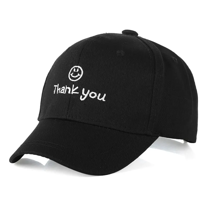 

emoji children's baseball caps protection for boys girls letters smile face snapback black pink white red