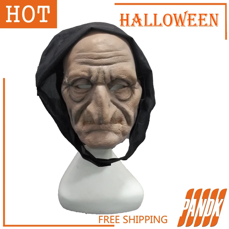 Scary Halloween Mask Halloween Props Decorations Zombie Ghost Face Mask