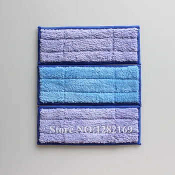 

3 pieces/lot Microfiber Washable wet & damp & dry sweeping Pad mopping pads replacement for iRobot Braava Jet 240