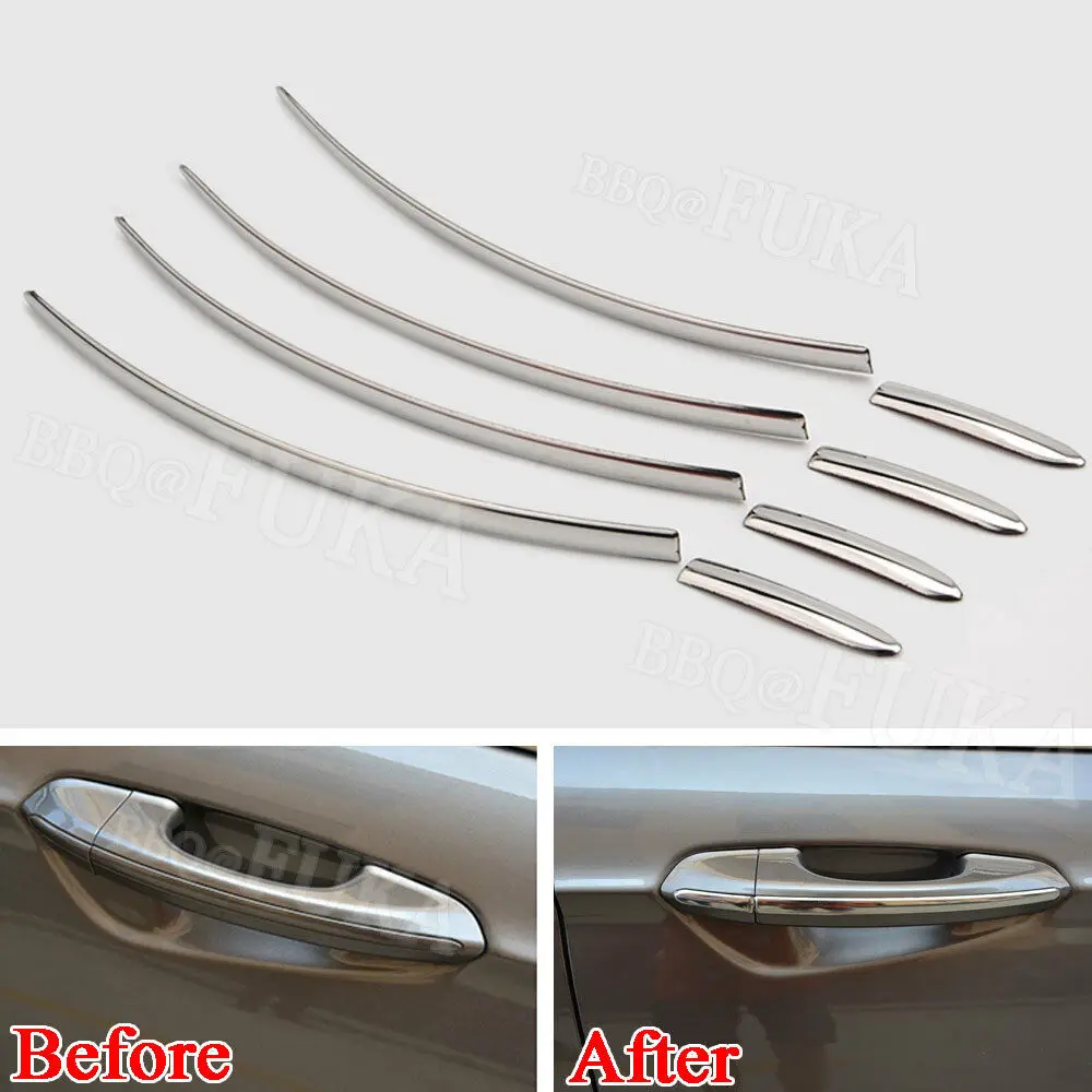 For Ford Fusion Mondeo 2013 2016 8pcs Stainless Steel Car Door Handle