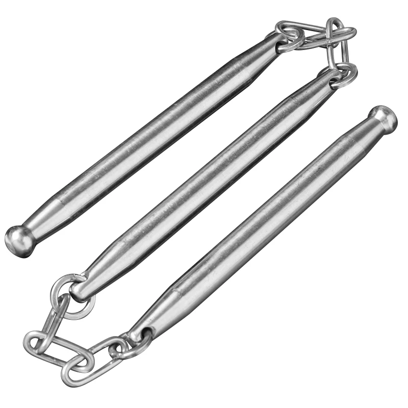 

Stainless steel sleeve whips kungfu practice self-defense martial arts CNC turning, chain welding sealed whip