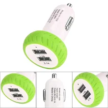 Willtoo Mini Dual 2 порты и разъёмы 12 В USB авто в автомобиль зарядное устройство адаптер напряжение дисплей для iPhone samsung Планшеты Быстрый зарядное устройство