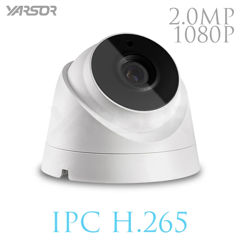 

IP320HR-TY H.265 IP Camera 2MP ONVIF 1080p Outdoor Indoor Waterproof Night Vision Dome Camera IR-CUT Filter Home Security